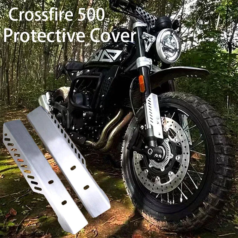 

Новинка для Crossfire 500 500X защита для передней вилки мотоцикла крыло Защитная крышка аксессуары Подходит для Crossfire 500 / 500X