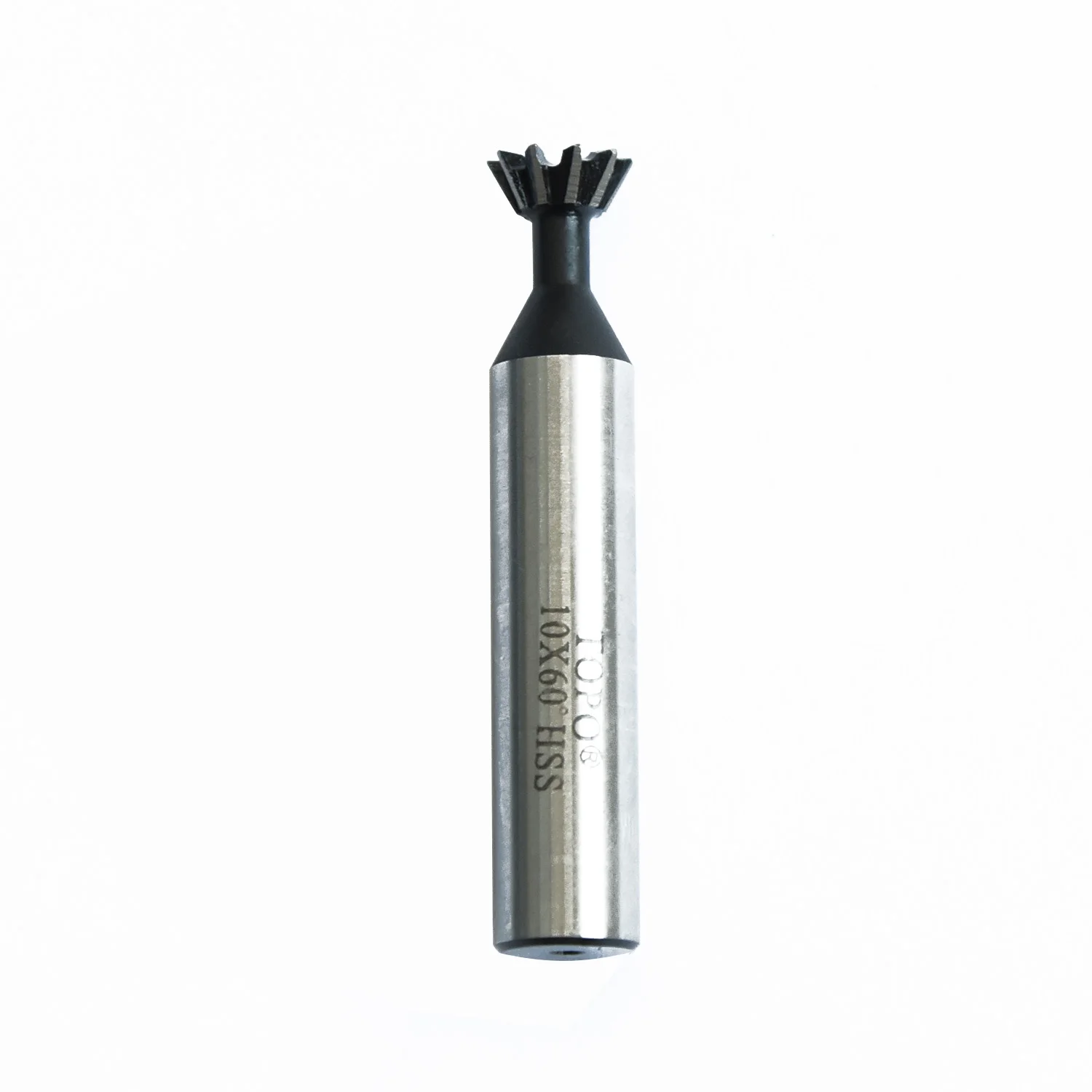 Tools End Mill Alloy steel Dovetail Cutter 60 Degree 10mm Replacement Carbon For cast iron Practical Metalworking