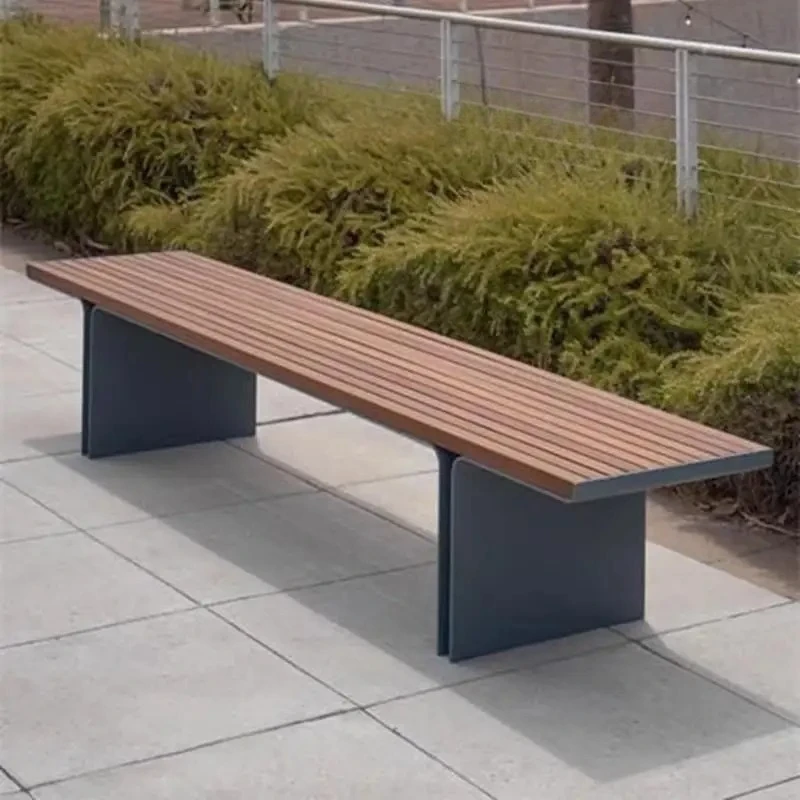 

Парковое кресло Открытый премиум-класса с тиковой поверхностью Парковая скамейка для отдыха