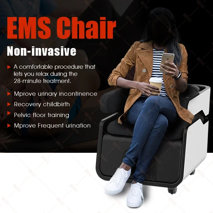 High energy Pelvic Floor Muscle Trainer Chair Urinary Incontinence ems pelvic floor vaginal trainer ems pelvic chair