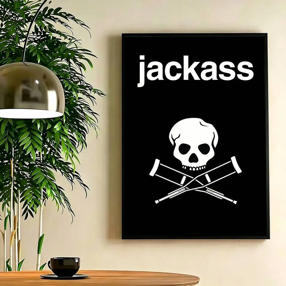 Jackass Best and Last J-Jackass  Poster Versatile HD Waterproof Wall Art Self-Adhesive Decor for Any Space Ideal Gift
