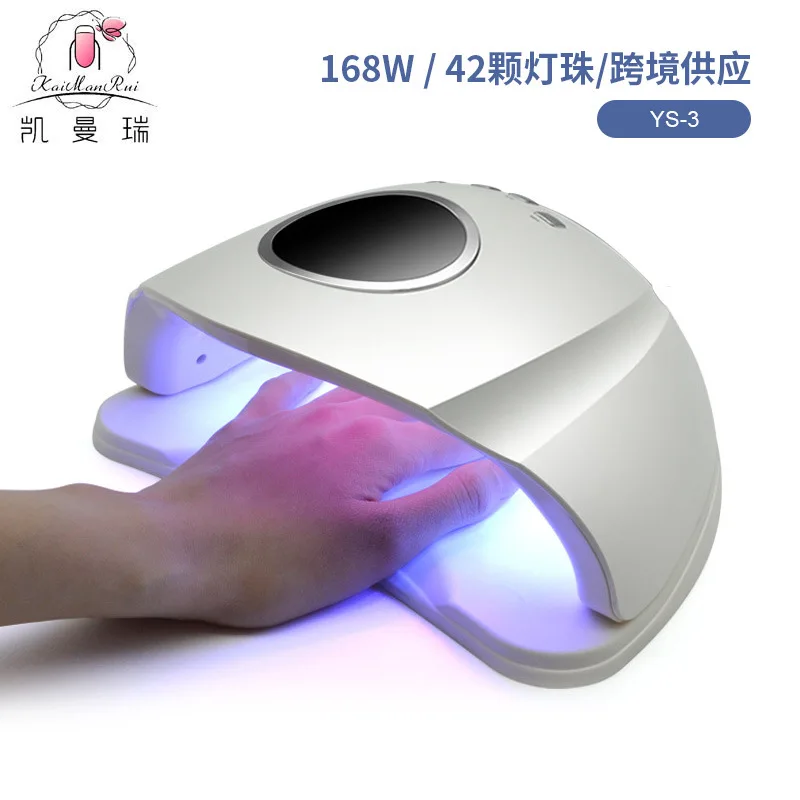 เครื่องอบเล็บข้ามพรมแดน 180W กำลังสูง พร้อมระบบเซ็นเซอร์อัจฉริยะ สำหรับอบเจลยูวีและยาทาเล็บ