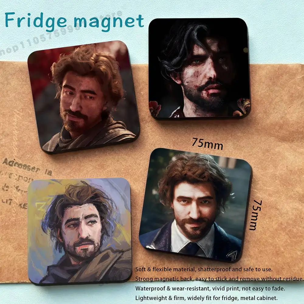 Gustave E-Expedition 33 Fridge Magnetic Magnet PVC Memorial Decor for Family Friends Students Adults