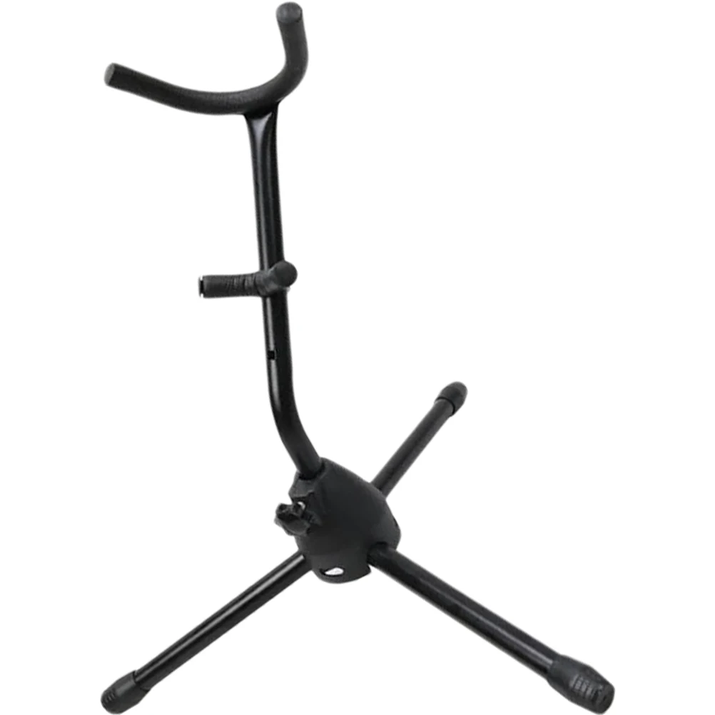 

Folding Durable Saxophone Stand Reliable Metal Bracket For Alto Tenor Sax Home Use Portable Instrument Holder Rack Supplies