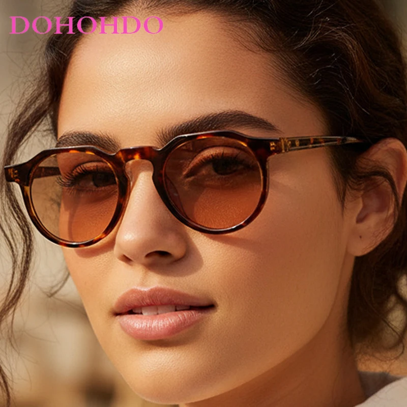 

Retro Round Frame Women Sunglasses New Luxury Designer Classic Sunglass Men Outdoor Driving Travel Female Shades Lentes UV400