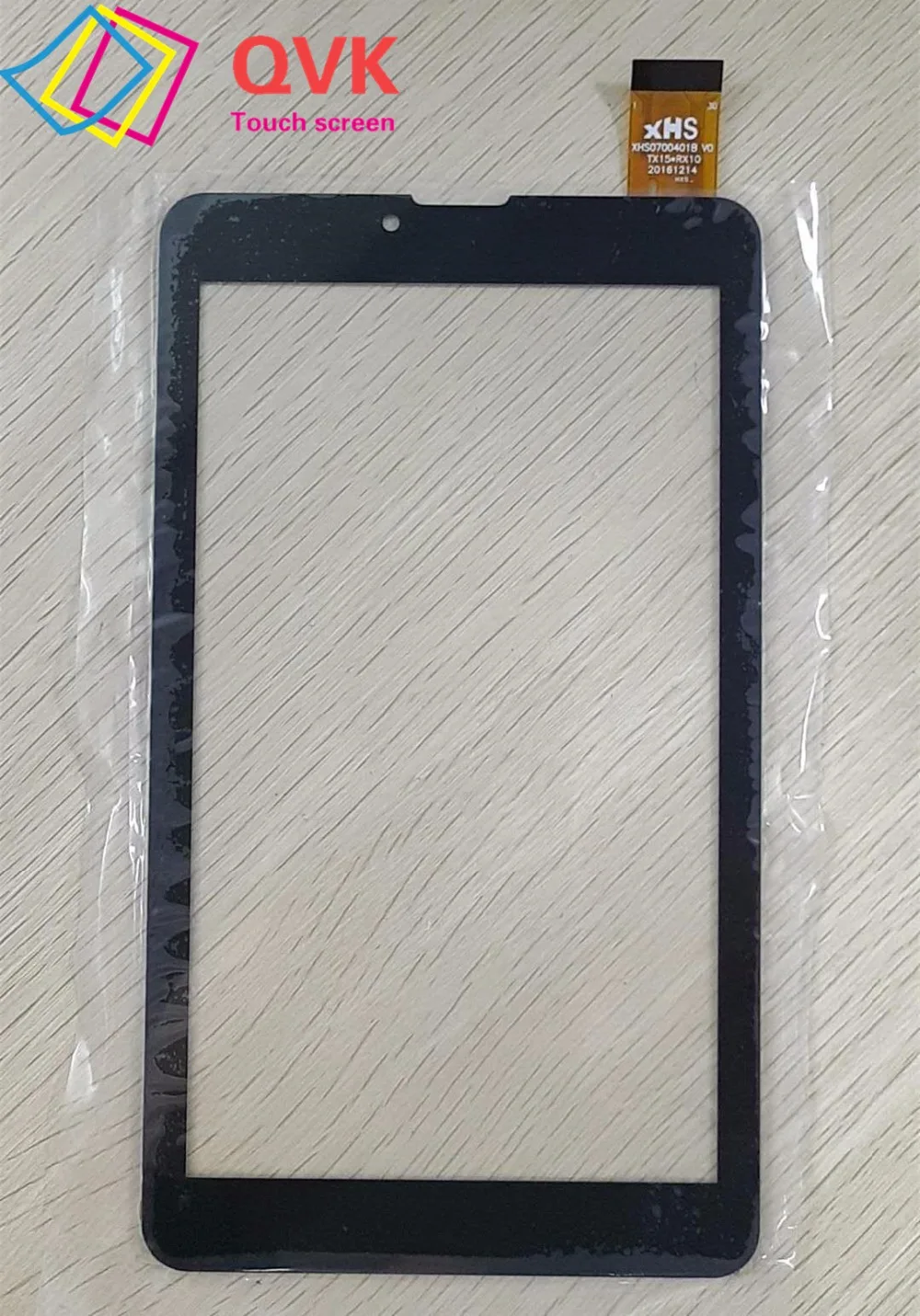 Black 7 Inch P/N XHS0700401B V0 TX15*RX10 20161214 HXS. Tablet Capacitive Touch Screen Digitizer Sensor External Glass Panel