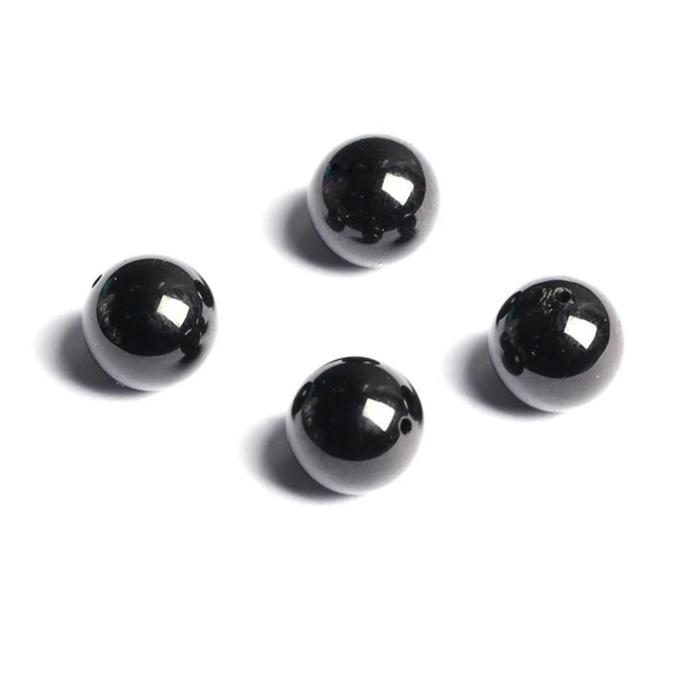 

AAA Natural Stone Black Agate Beads for Jewelry Making DIY Charm Women Necklace Bracelet 4-12mm Onyx Beading Keychain Handmade