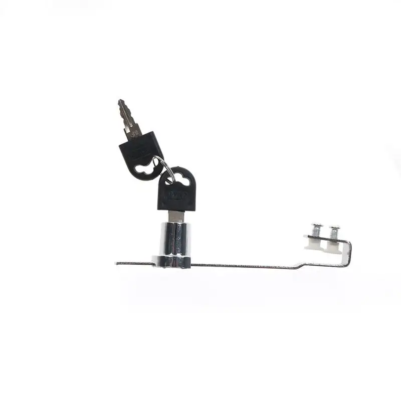 Latest Durable Practical Cabinet Glass Door Lock+Keys For Reptile Showcase Display Case