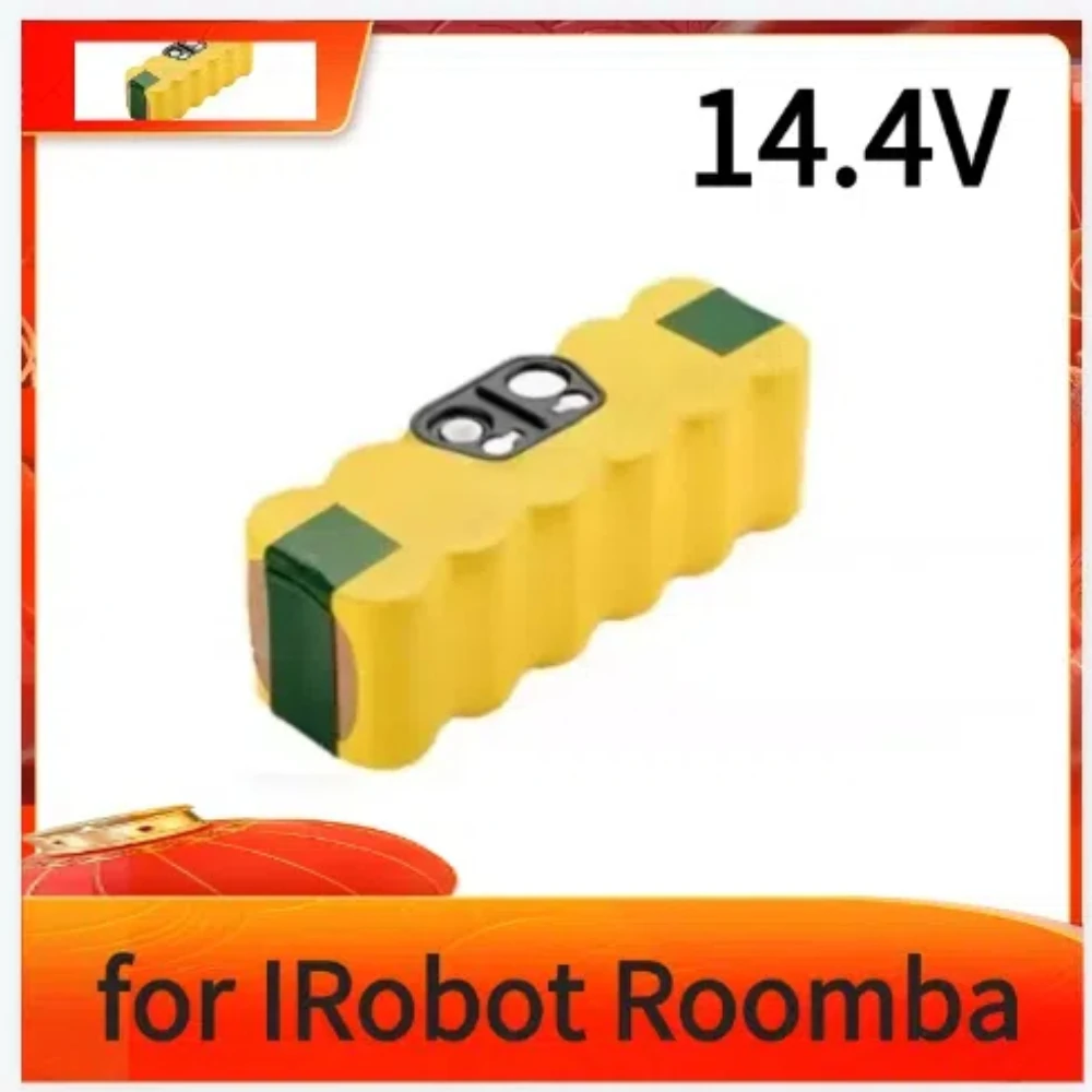 

100% аккумулятор для Roomba 5000 мАч, 14,4 VNi-MH, сменные аккумуляторы для iRobot Roomba 500 600 620 650 700 770 900 Aspirateur Bateria