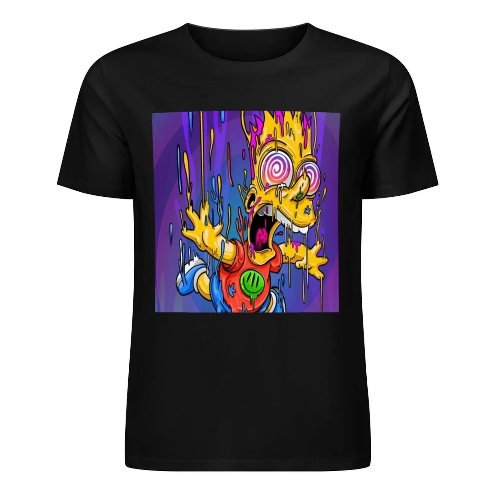 

Crazy Bart T-Shirt anime clothes graphic shirts cheap stuff shirts graphic tee mens graphic t-shirts anime