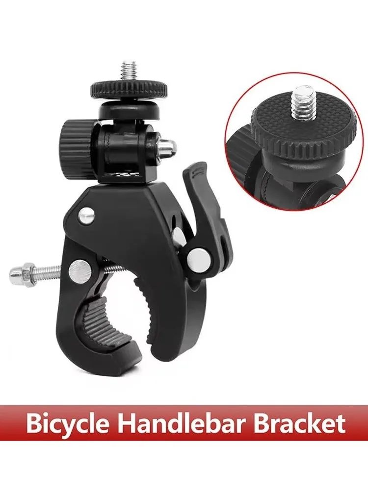 AliExpress VORILYNEX Universal 360 Degree Rotating 1/4 Camera DV Bike Bicycle Handlebar Clamp Bracket Tripod Mount Screw Clip For GoPro Action Camera