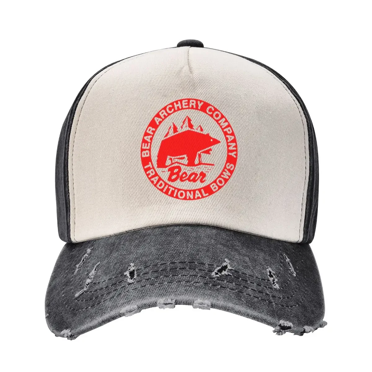 Bear Archery Logo Baseball Cap Golf Cap Vintage Women's Hats 2025 Men's