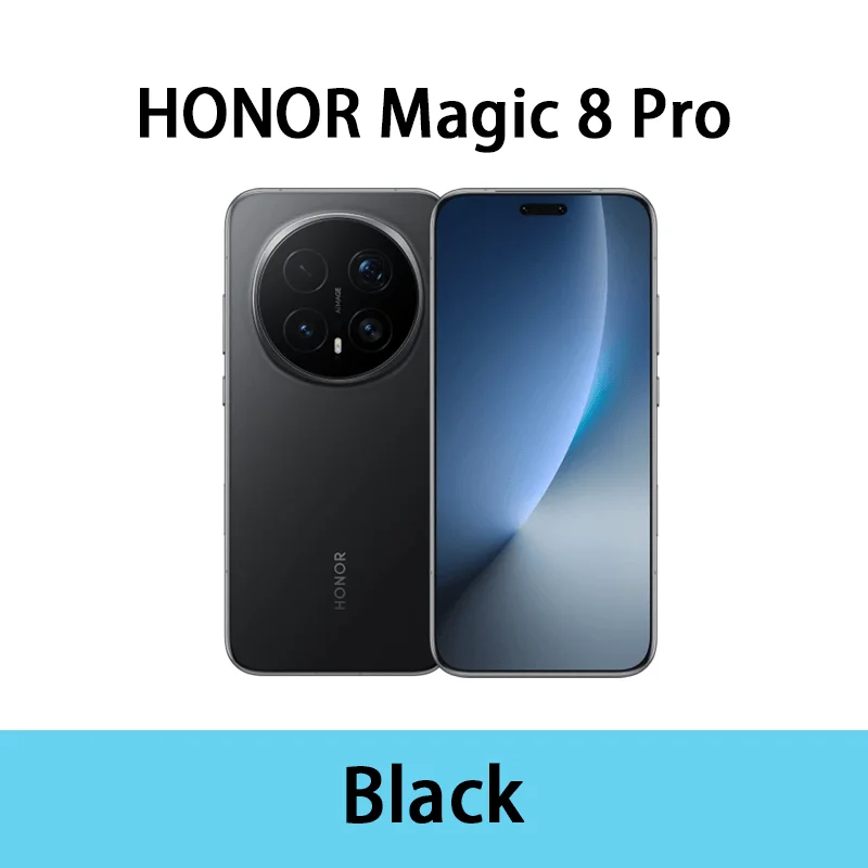 Smartphone HONOR Magic 8 Pro 5G Version Globale Snapdragon 8 Elite Gen 5 200MP AIMAGE 6270mAh 100W 6.71''OLED NFC eSIM