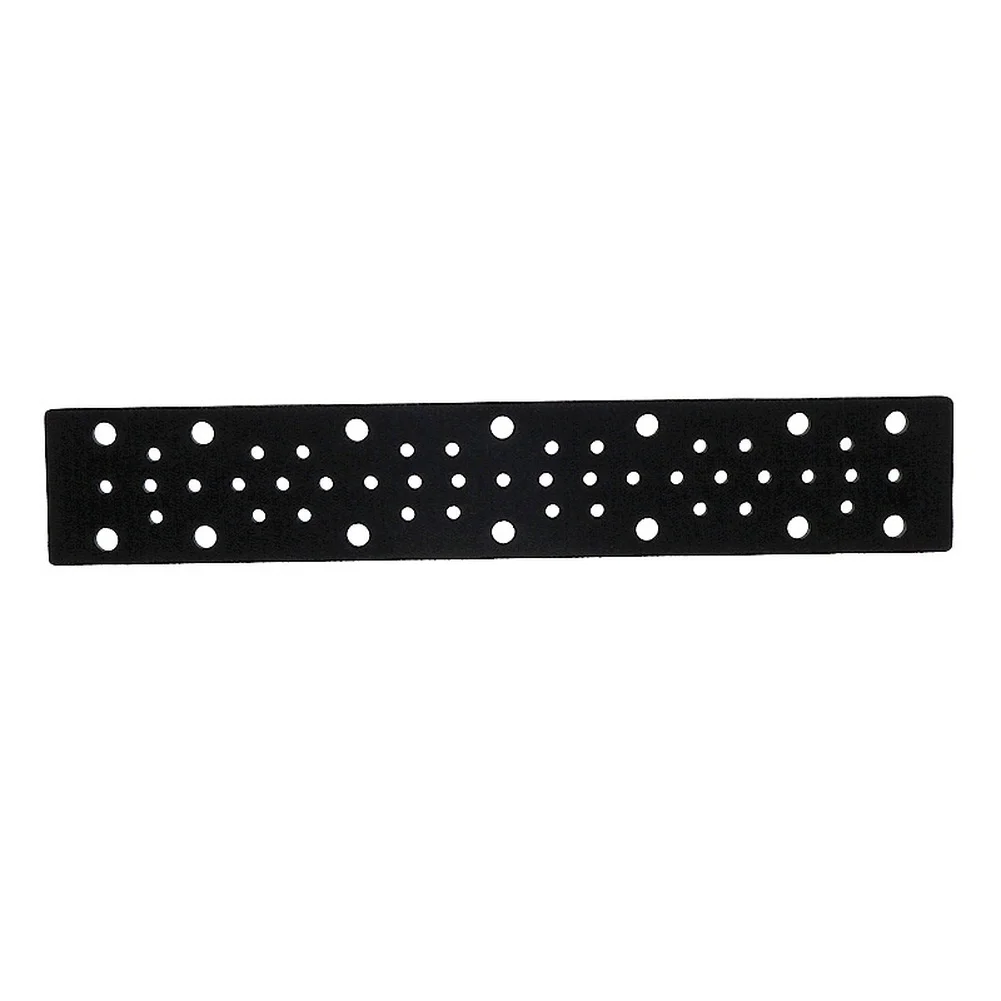 Workshop Sanding Flocked Sanding Pad Power Tool Accessory Air Grinder Pad 53-hole Design Even Pressure Distribution