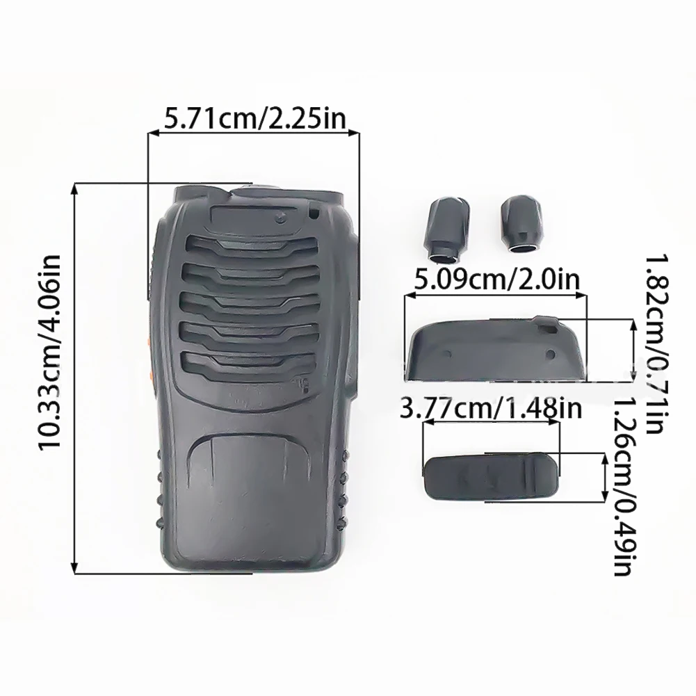 Two Way Radio Case Housing Repair Housing Cover Case for Baofeng BF-888S Walkie Talkie Accessories