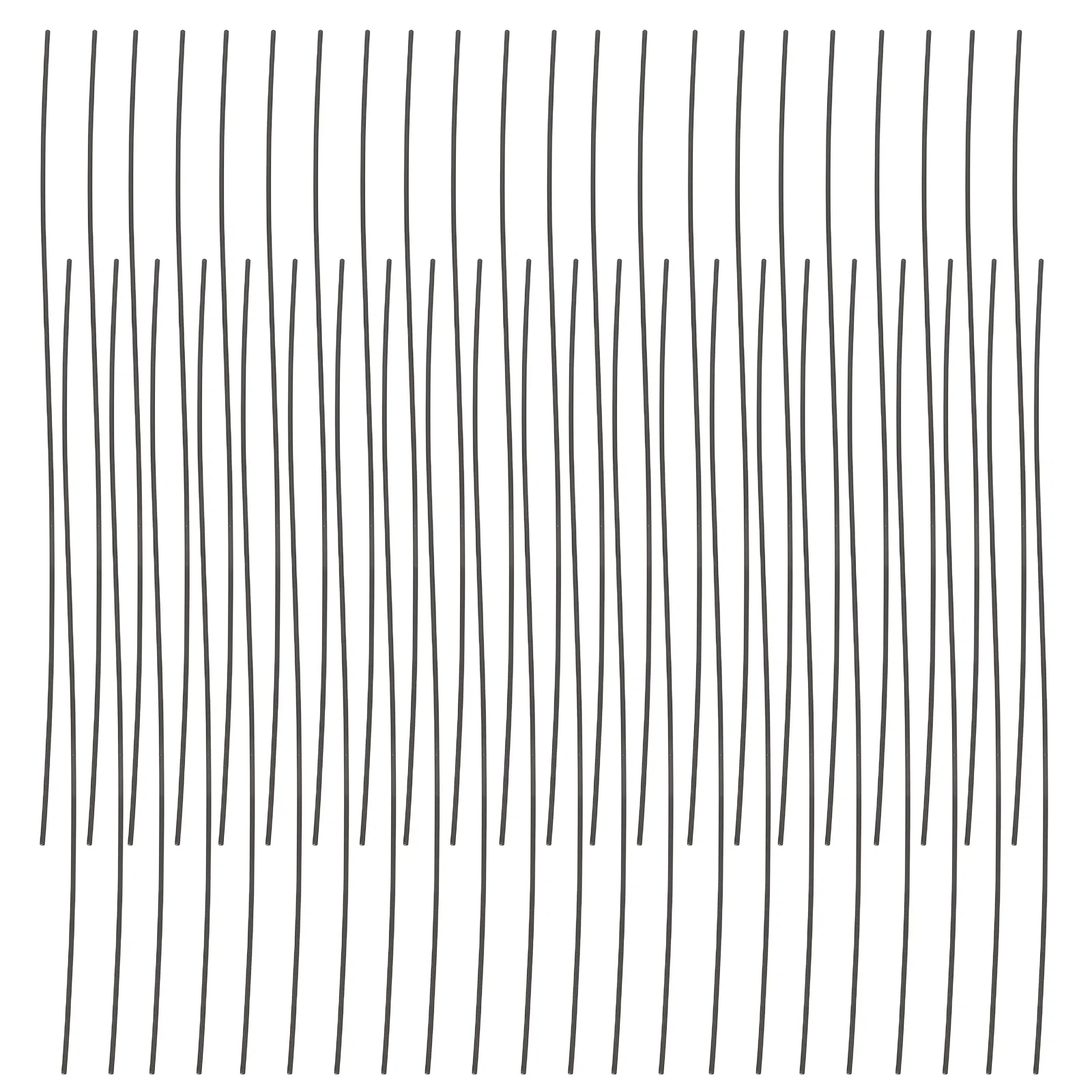 

1000Pcs 15cm Black Plastic Coated Wire Ties Strong Flexible Reusable for Cable Management Home Office Travel Gardening