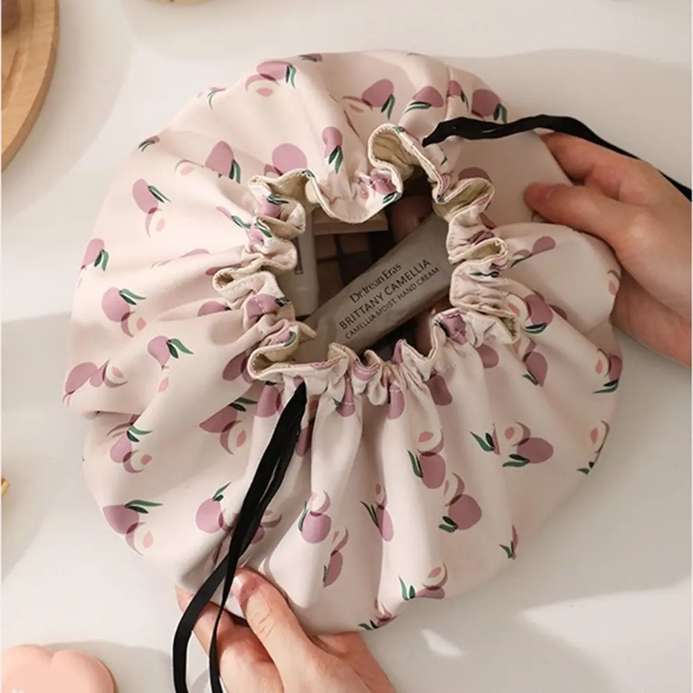 

Большая вместительная косметичка на шнурке, водонепроницаемый портативный органайзер для ухода за кожей, герметичная классификационная внутренняя сумка