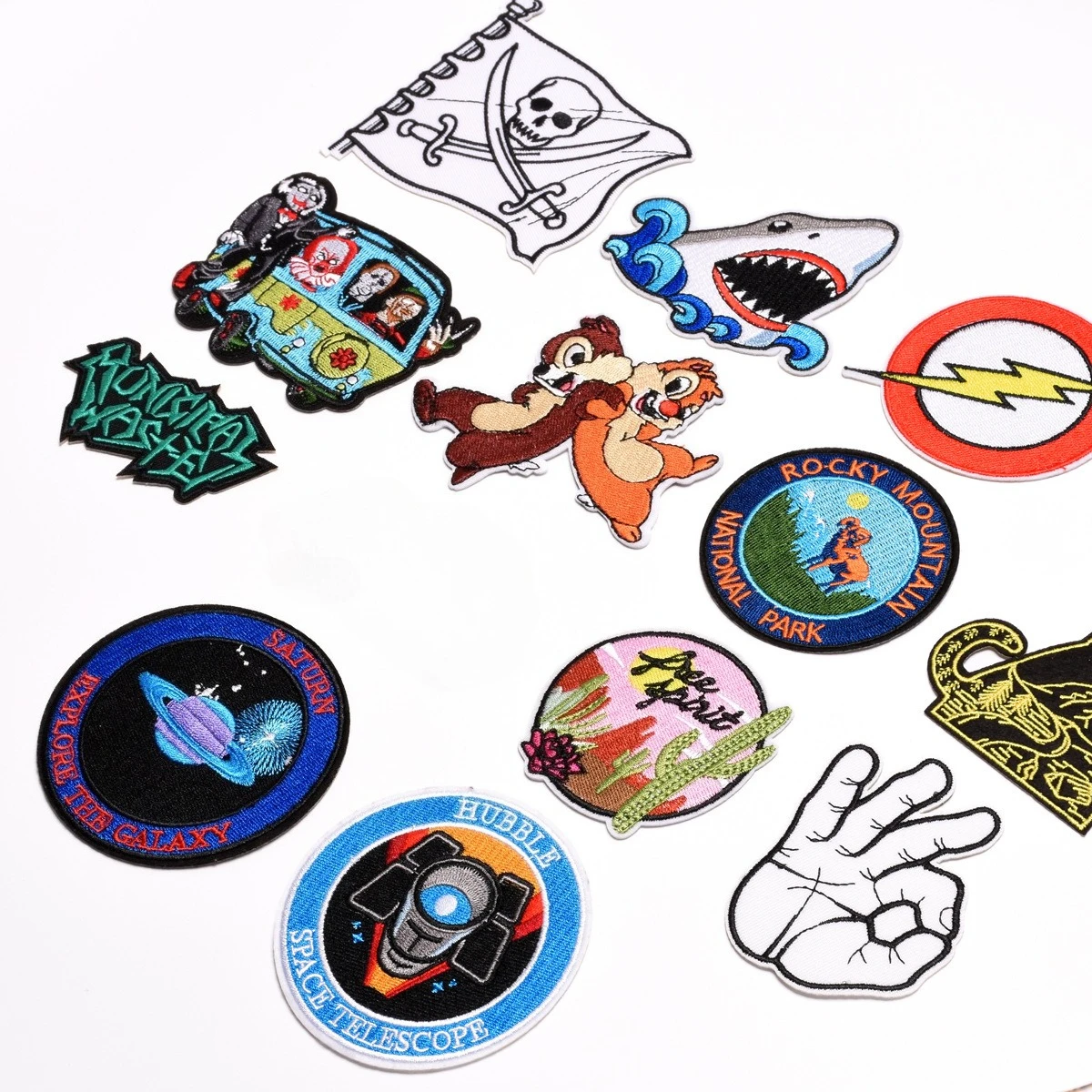 

Милая эмблема, аксессуары для одежды, железные нашивки, наклейка, вышитая наклейка, значок