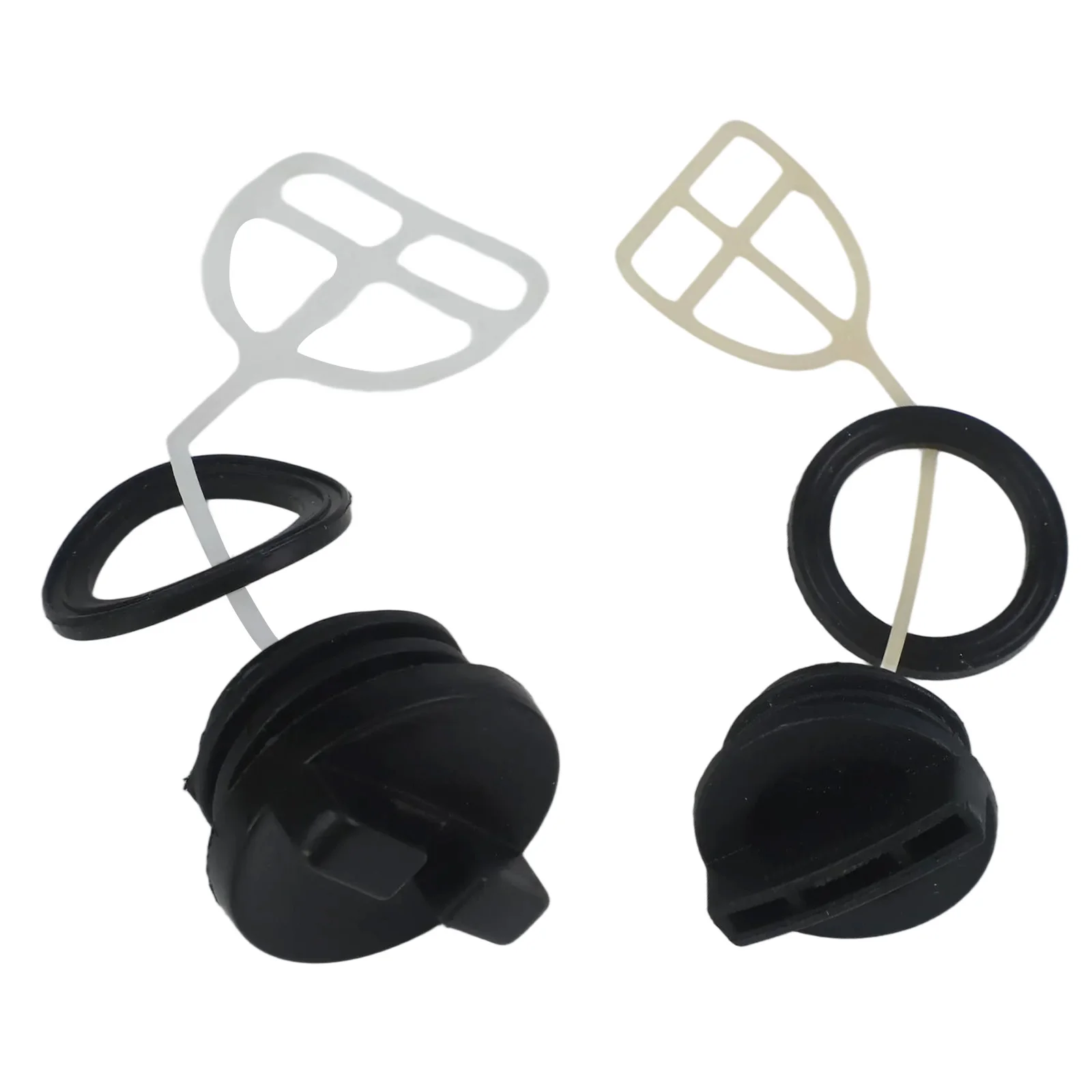 2Pcs/Set Oil Fuel Cap Fuel Cap Washer Oil Seal Replacement For Chinese 5200 52cc Chainsaw Oil Cap Garden Tool Accessories