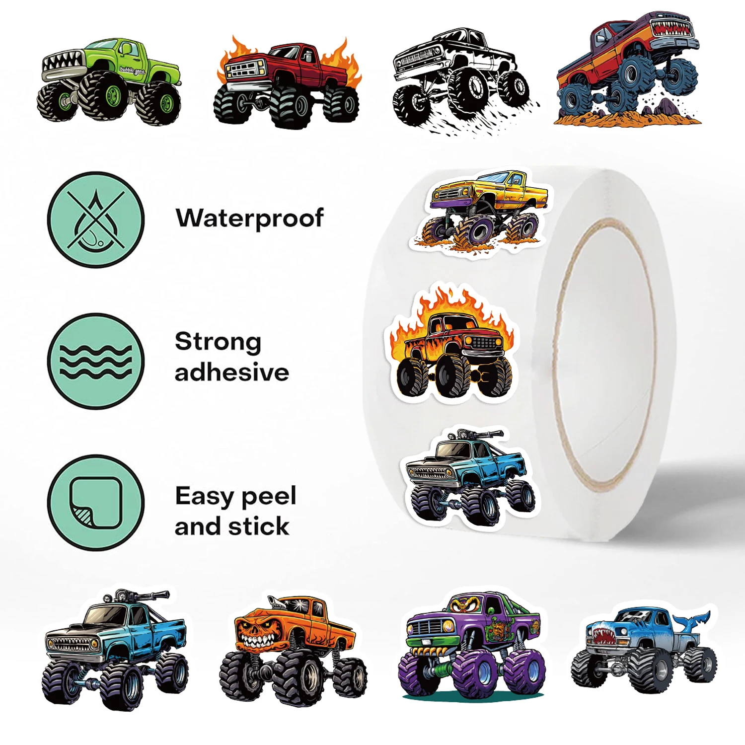 500 قطعة من ملصقات ملصقات حزمة مكافأة على شكل قطة سوداء ديزي ستار ملصقات ختم ممتعة ملصقات جوائز ملونة كرتونية #5