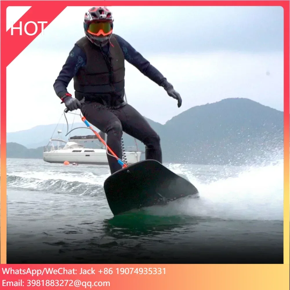 Most Popular AI Electric 55kw/h Power Jet Surfboard for Sale Customized OEM Support Case Type ODM water-skiing