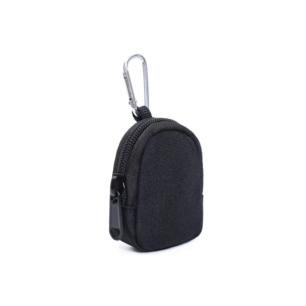 DulEDC powder-Porte-clés militaire pour homme, porte-monnaie, porte-clés, poche à fermeture éclair, câble USB, sac pour casque