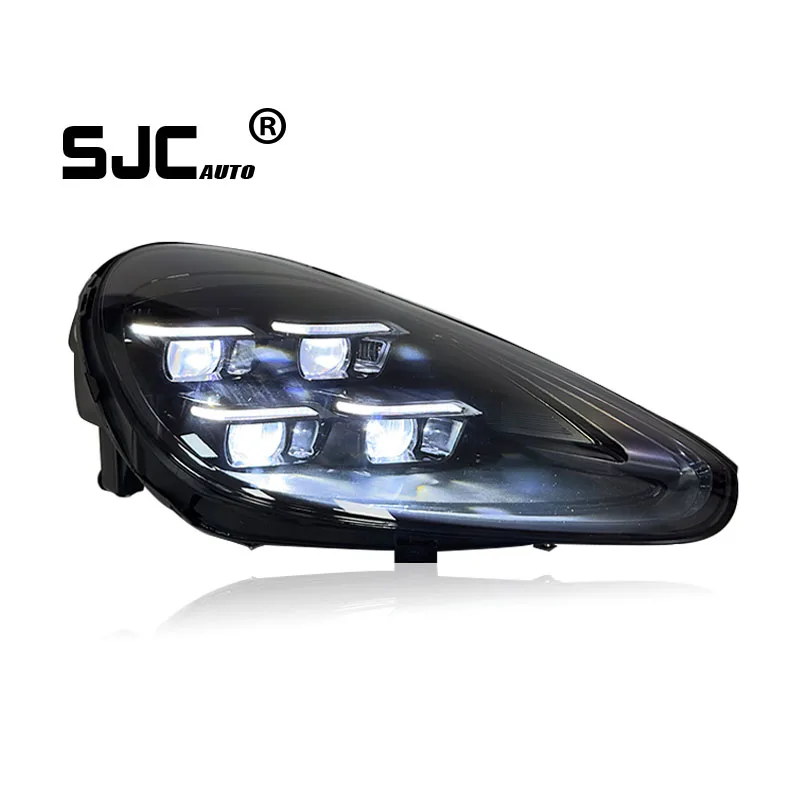 

SJC Auto Car Accessories LED Headlights for Porsche Cayenne 958.1 958.2 Headlight New Upgrade 2024 LED Matrix Headlights