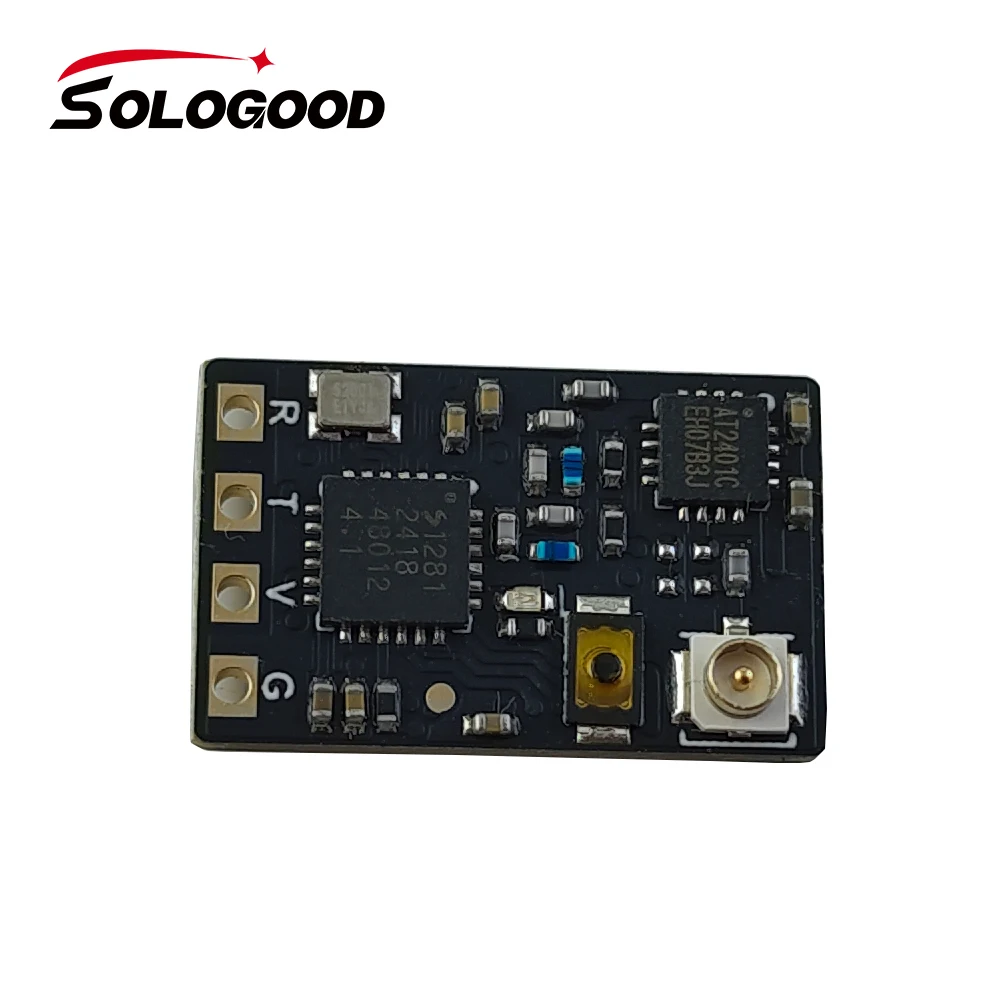 SoloGood ELRS 2.4G Receptor ExpressLRS Mejor rendimiento en velocidad Gama de latencia para RC Racing Drone