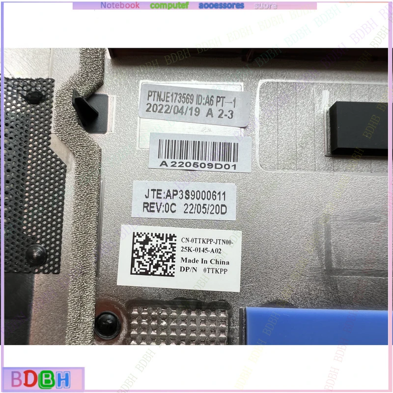 New For Dell Alienware M15 R5 R6 R7 Bottom Case Lower Base Cover D Shell 0TTKPP