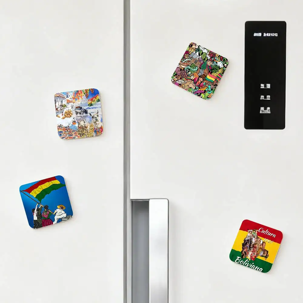 Bolivia Aesthetic Art Refrigerator Magnets Fridge Magnets Cartoon Animal Magnets For Refrigerator Decor Funny Magnetic