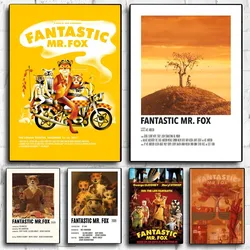 Movie The Fantastic Mr. Fox  Poster No Framed Poster Kraft Club Bar Paper Vintage Poster Wall Painting Bedroom Study Stickers