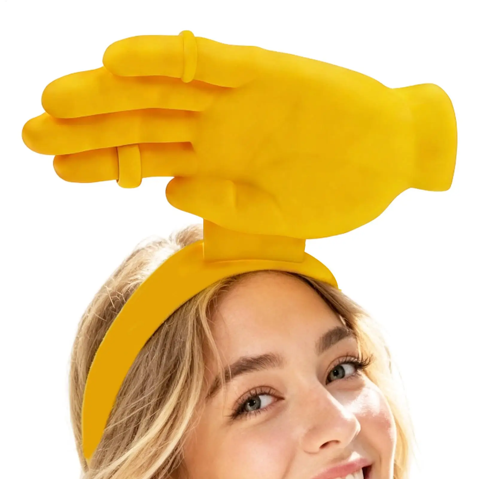 Hand Shape Sun Visor Caps Handheld Sunshade With Headband Portable Sun Hat For Beach Fishing Climbing Boating Hiking