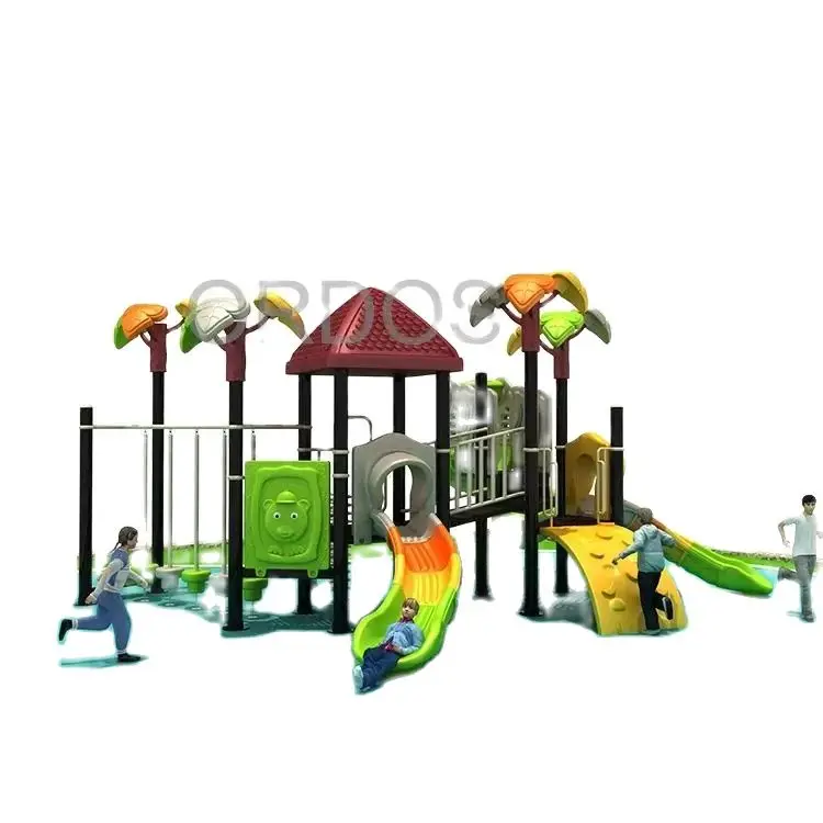 Entertainment Commercial Plastic Outdoor Toddler Play Set Outdoor Playground Equipment