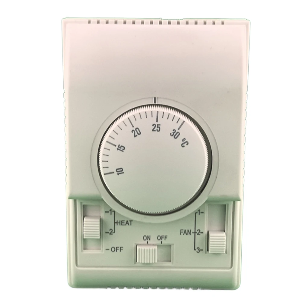 Rotary Mechanical Thermostat Designed for Central Air Conditioning Fan Units and Related Temperature Control Tasks