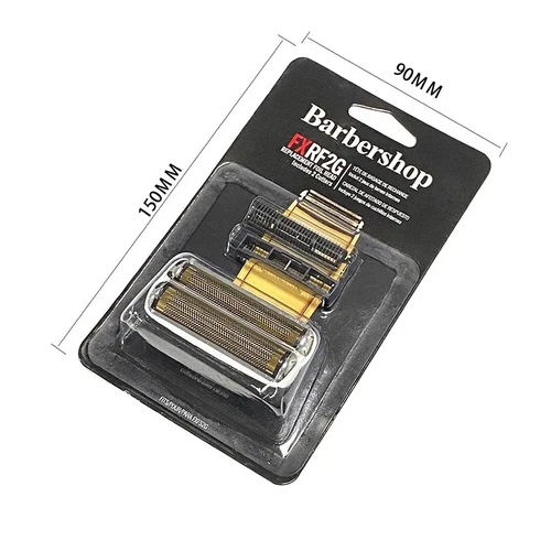 Imagen 2 del producto Juego de 2 uds de cortadora de pelo, cubierta para cabezal de cuchilla, afeitadora con cepillo de peine para Babyliss, accesorios para cortadora de cuchillos de red de repuesto