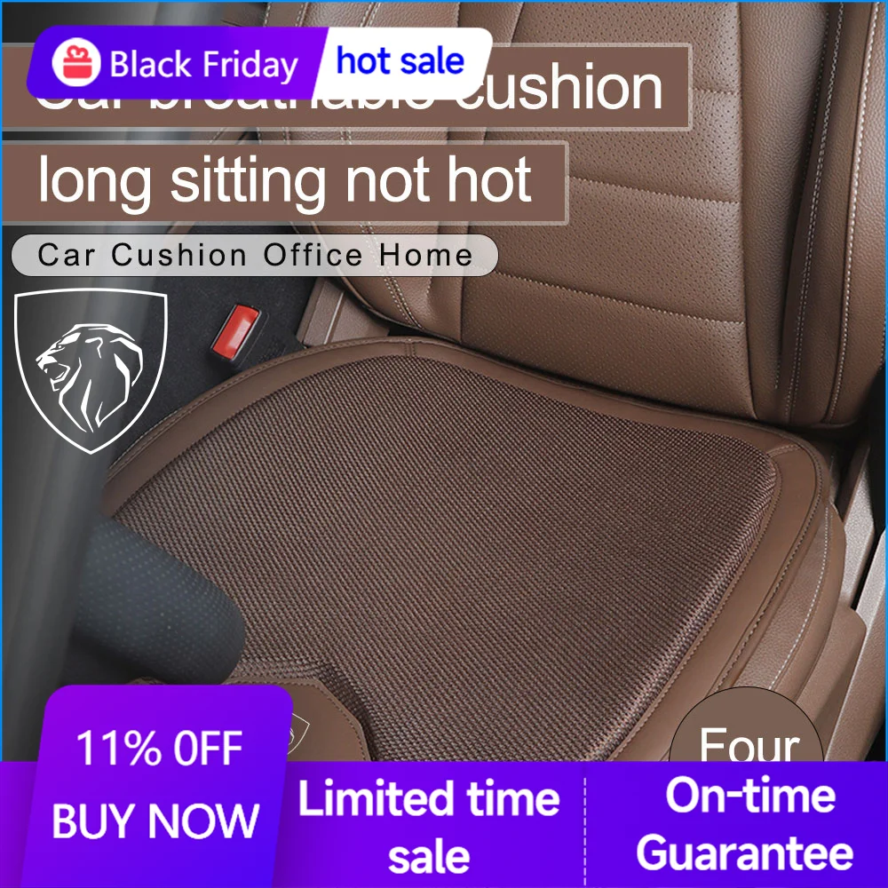 Car Non Slip Seat Cushion Breathable Auto Chair Protector For PEUGEOT 107 206 207 208 307 308 2008 3008 4008 5008 GT 108 301 406