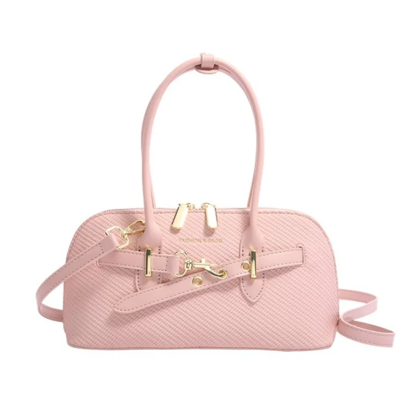 

Classic Women Satchel In Rich Mahogany Colored Leather With Protective Brass Feet And Durable Construction