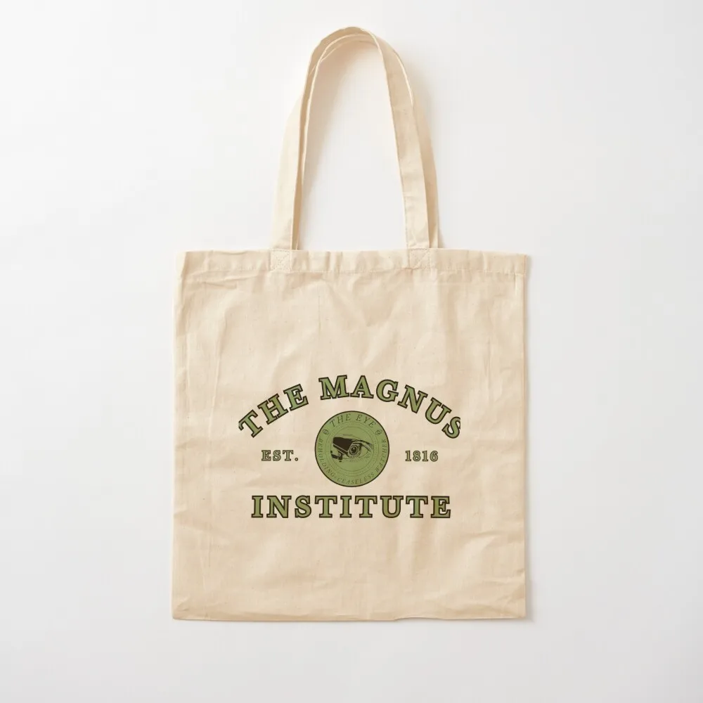 The Magnus Institute College Sweatshirt Tote Bag cute pouch bag Canvas stote bag Shopper