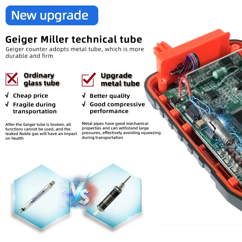 Hot Selling JD-3001 Geiger Counter Radiation Detector For Detecting Marine Nuclear Wastewater