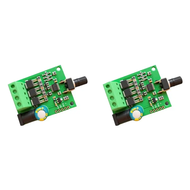 Contrôleur de vitesse de moteur A24U 2X DC5-24V/75W PWM, carte de commande de moteur sans balais pour ventilateur de disque dur ESC