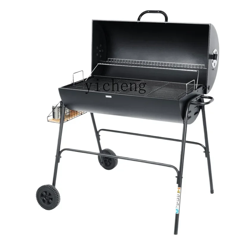 

Tqh Outdoor Barbecue Tools Charcoal Oven Home Courtyard Terrace Picnic Charcoal Barbecue Grill