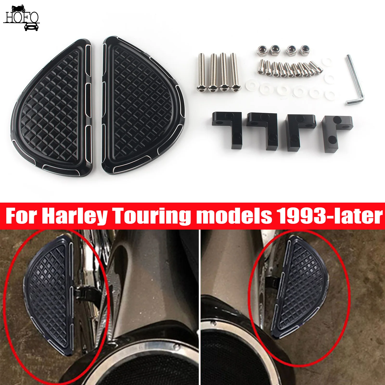 

Rear Passenger Footboard For Harley Electra Road Glide Ultra Classic FLHTCU