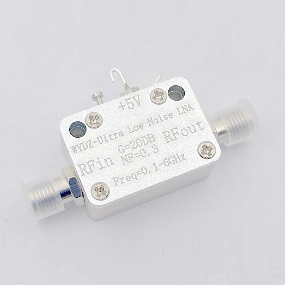 Imagem -05 - Amplificador de Potência Lna Sistema Receptor de Sinal de Unidade rf Rádio fm 20db nf 0.3 Vhf Uhf s l c 100mhz6ghz 100 db