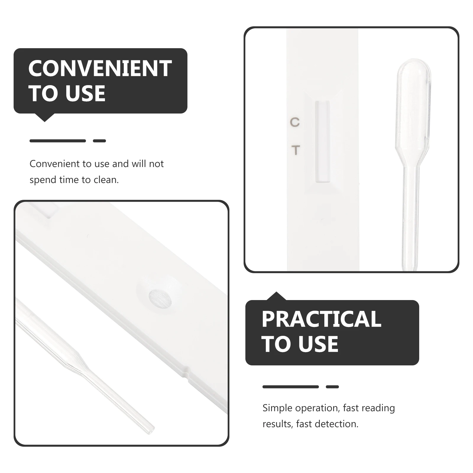 

1 Set Pregnancy Test Kit High Precision Early Detection Tubing Farm Supply Animal Home Use Testing Equipment Breeding Supplies