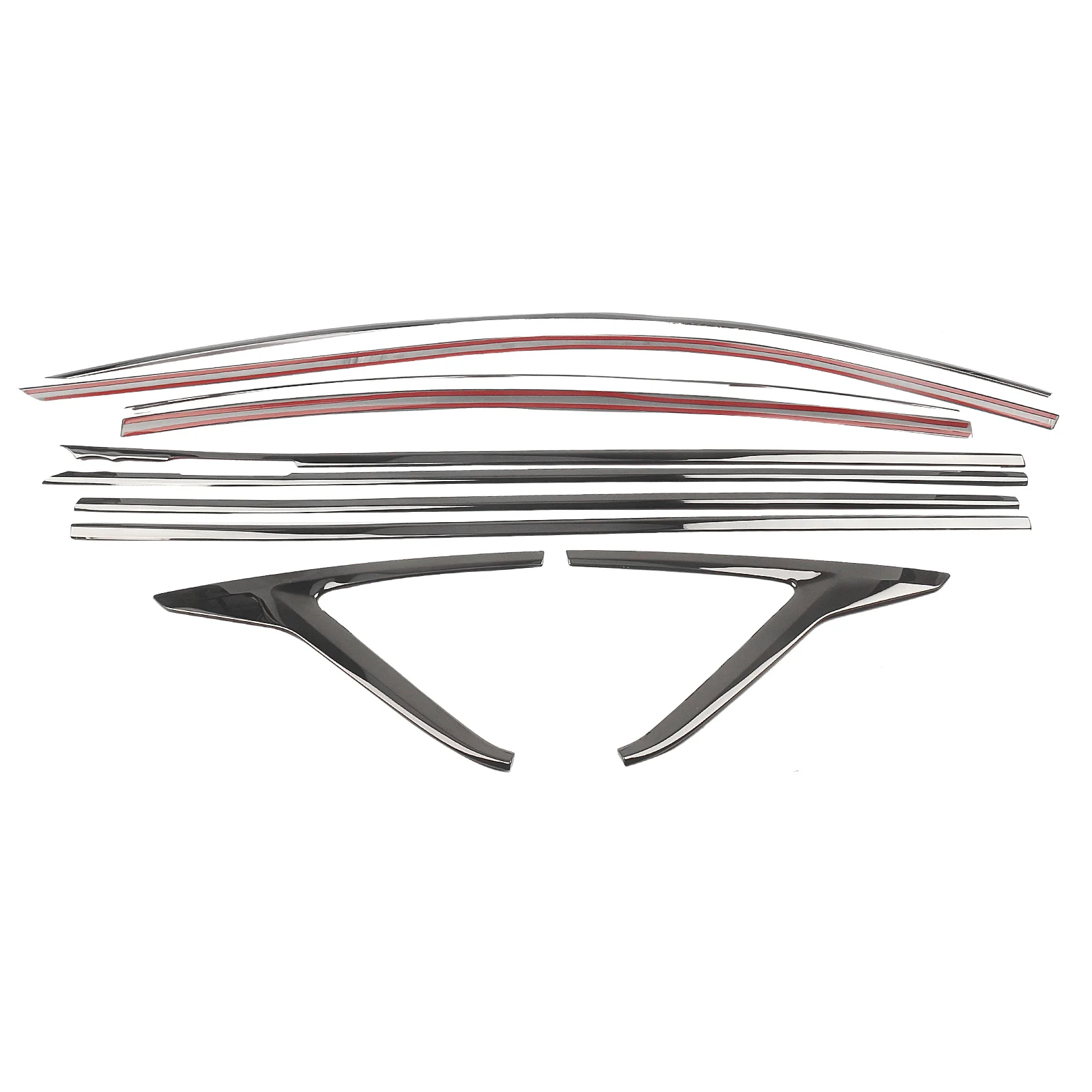 

Exterior Window Trim Strip Cover Gasket Decoration For Cadillac CT5 2017 2018 2019 2020 2021 2022