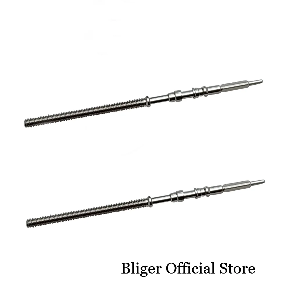 BLIGER Watch Parts Mechanical Automatic Stainless Steel Self Winding Stem for NH35 NH36 NH34 Movement Crown