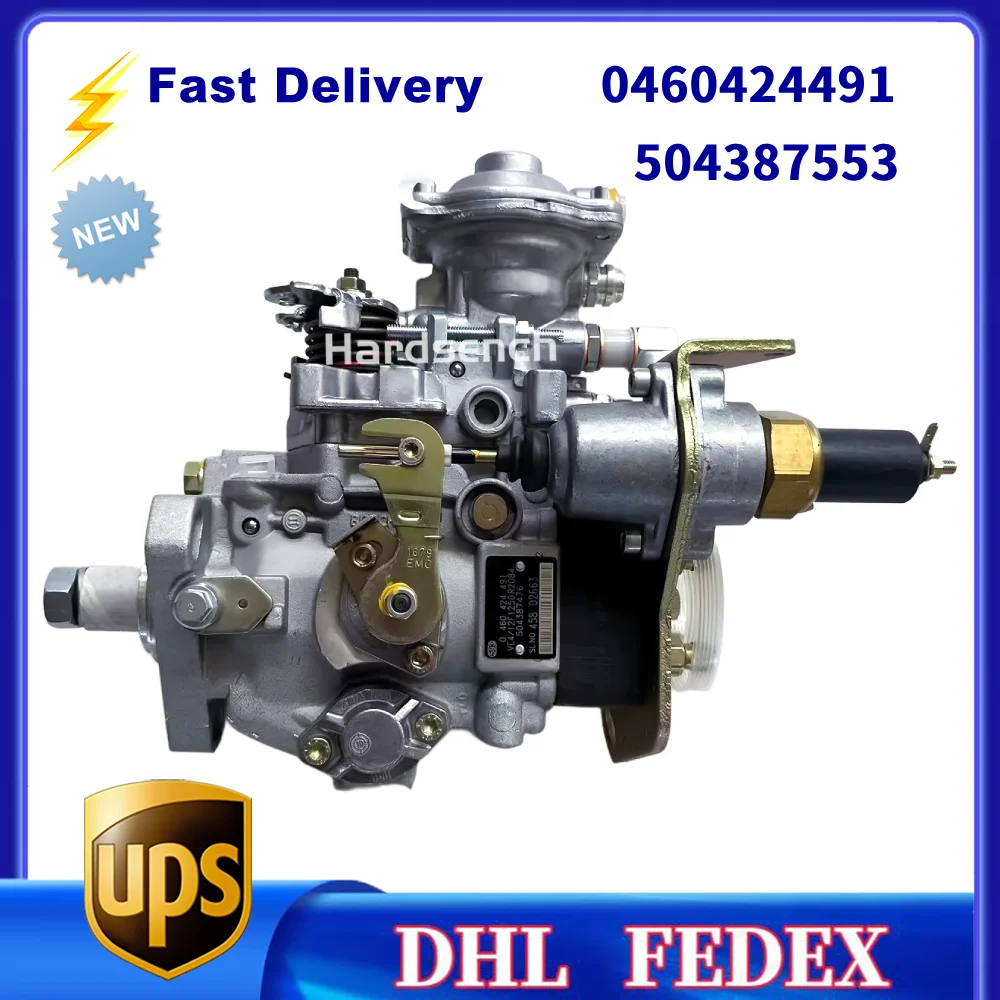 

0460424491 504387553 New Diesel Fuel Injection VE4／12F1250R2084 for IVECO-FIAT