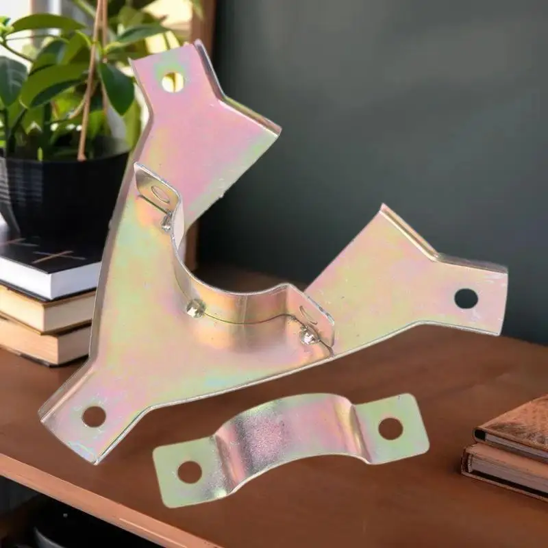 Abrazadera de soporte LNB de banda Ku, soporte Triangular para fijar LNB Ku en plato satelital de banda C, accesorio de instalación de antena