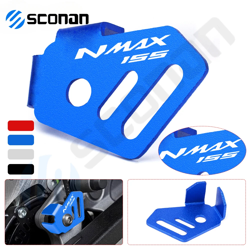 With Logo Motorcycle Front  ABS sensor Guard Protection Cover For Yamaha Nmax155 Xmax 155 X MAX 300 N-MAX X-MAX 2022