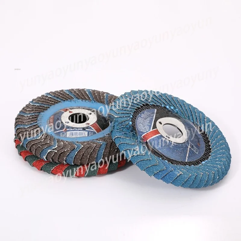 R‑angle Abrasive Cloth Wheel Curved Flap Disc Grinding Polishing Sanding Tool for Metal Wood Finishing